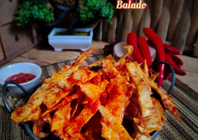 Resep Keripik Singkong Balado Oleh Anisnayla Cookpad