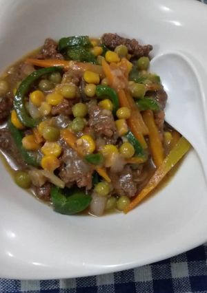 A picture of Sweet-spicy beef sauce.