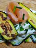 Fagottino di salmone e zucchine