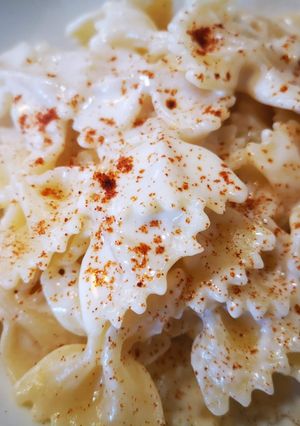 Foto di Farfalle ai quattro formaggi e paprika dolce