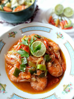 Foto resep Udang Asam Manis Pedas