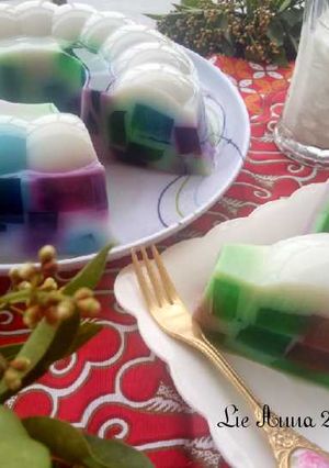 Foto resep Pudding Mozaik