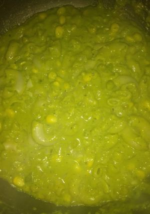 A picture of Double colour pasta.