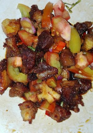 Foto resep Sate sapi teflon