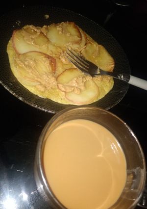 Una foto de Pancake de manzana