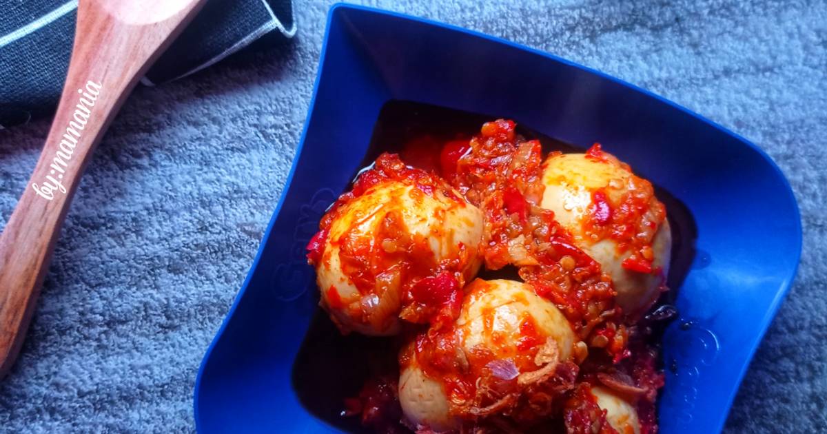 156 Resep Makanan Pendamping Telor Balado Enak Dan Mudah Cookpad