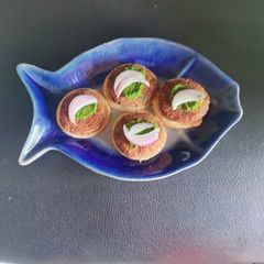 A picture of Rajma Galouti Kabab.