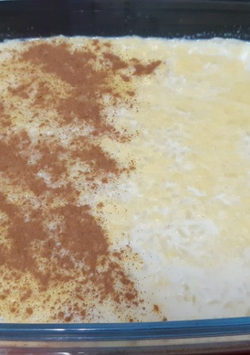 Una foto de Arroz con leche para mi madre