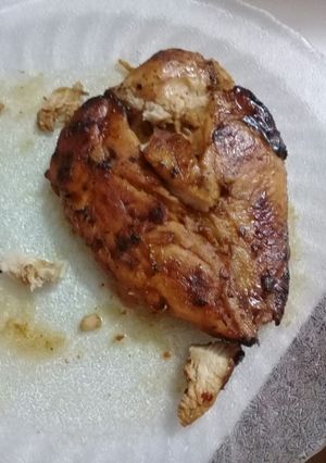 Una foto de Pollo al limón🍋