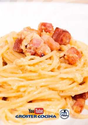 Una foto de Auténtica carbonara italiana EP. 39
