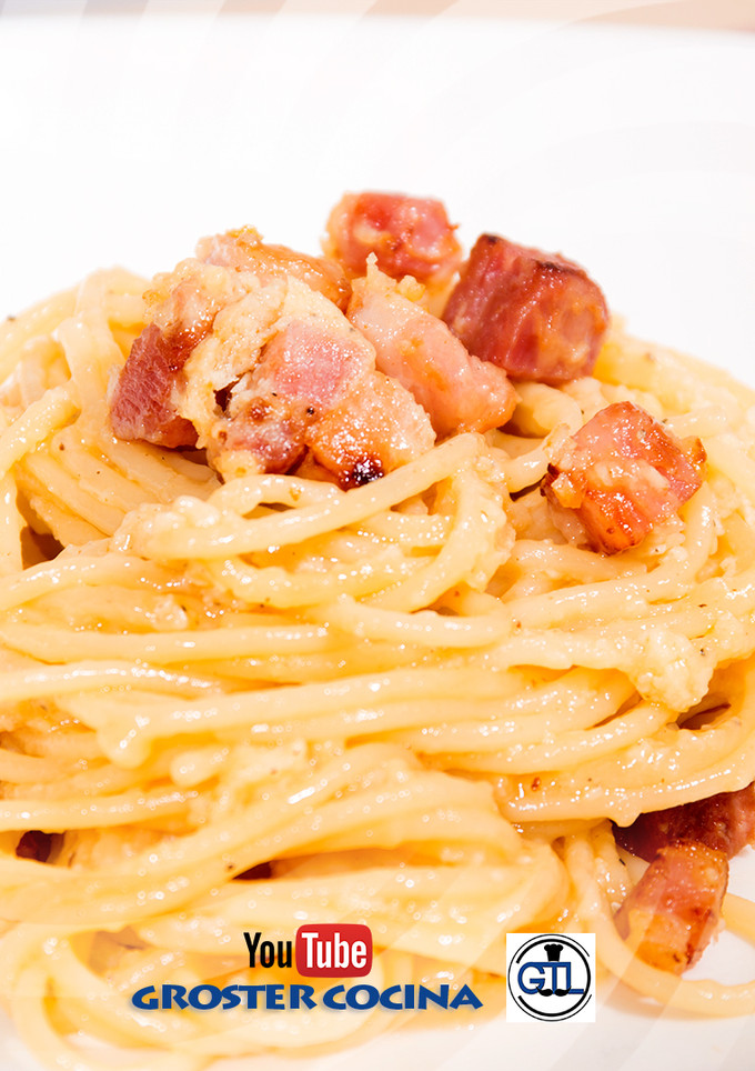 Una foto de Auténtica carbonara italiana EP. 39