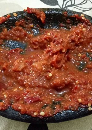 Foto resep Sambel mentah