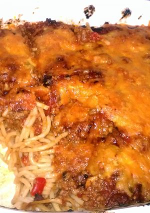 A picture of Spahgetti Lasagna.