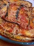 Gratin aubergines à la tomate