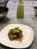 Tepanyaki verduras con Res y Pollo