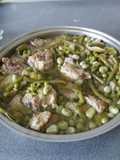 Menestra de cordero con verduras de primavera