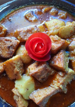 ছোলার ডালের ধোঁকার ডালনা (Cholar daler dhokar dalna recipe in bengali) রেসিপির প্রধান ছবি