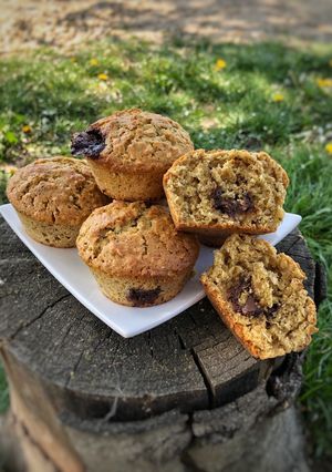 Mogyorókrémes muffin (egészségesen) recept fotója