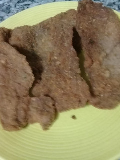 Una foto de Milanesas de carne❤