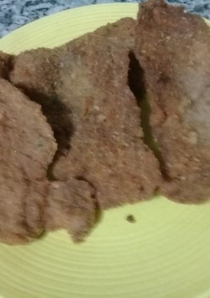 Una foto de Milanesas de carne❤