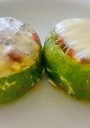 Una foto de Zapallitos rellenos