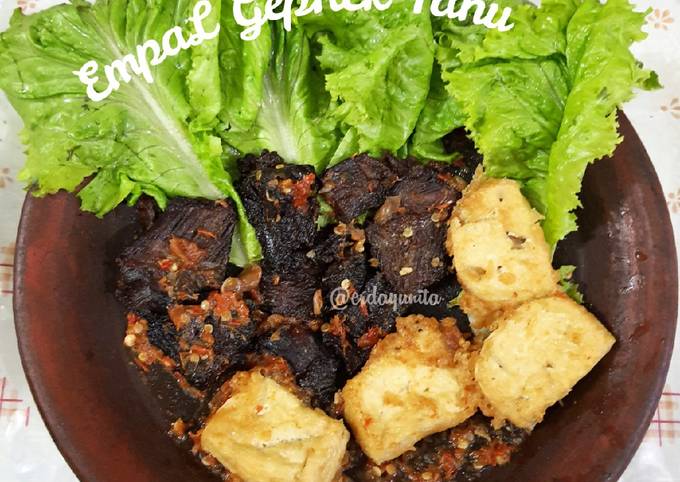 Resep Empal geprek tahu, Sempurna