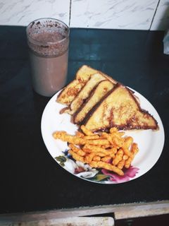 A picture of Quick and easy french toast.