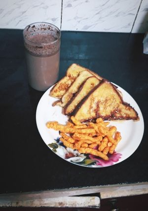 A picture of Quick and easy french toast.
