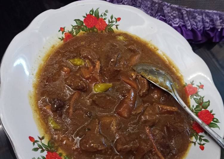 Daging Rusa bumbu kecap