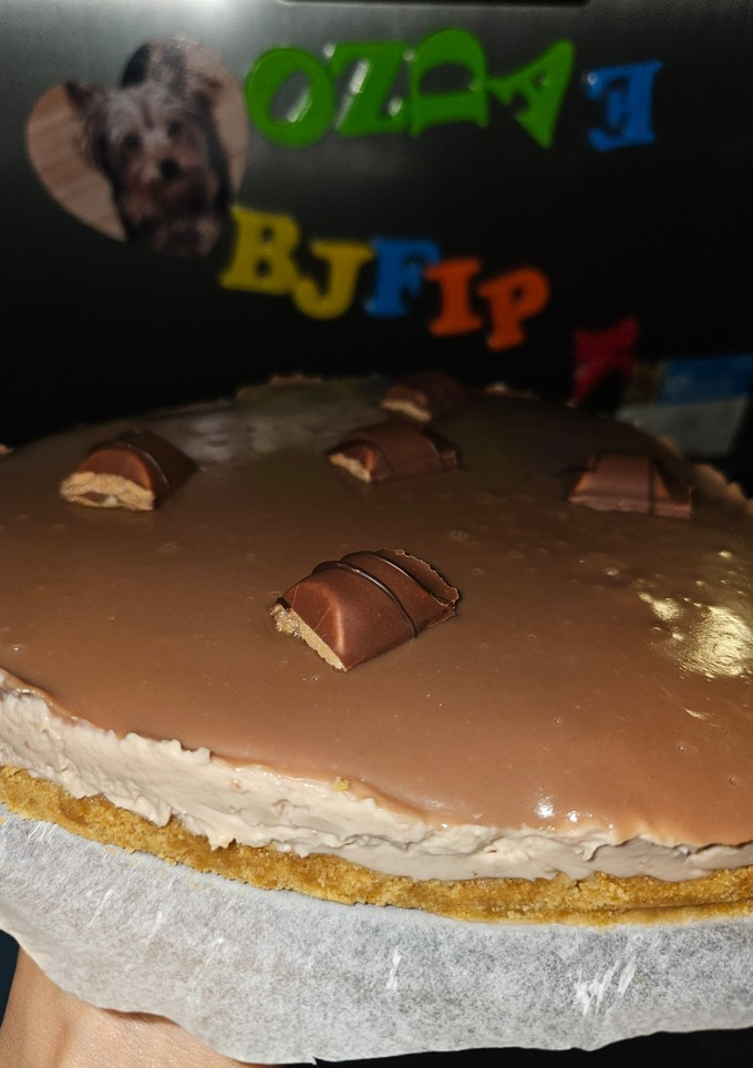 Una foto de Tarta kinder