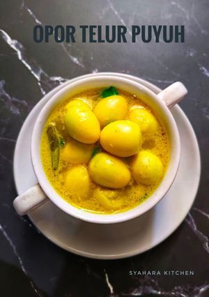 Foto resep Opor Telur Puyuh