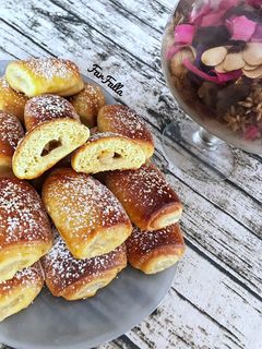 صورة لوصفة فطائر دنماركية بكريمة الڤانيليا 🇩🇰