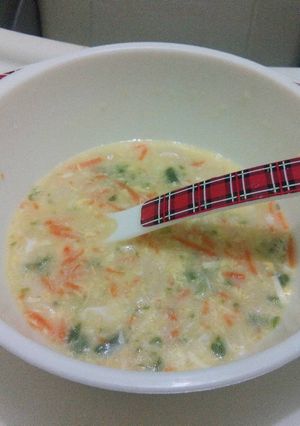 A picture of Makaroni Sup (mpasi 9bln+).