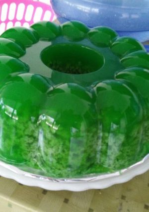 Foto resep 5. Puding Lumut Pandan