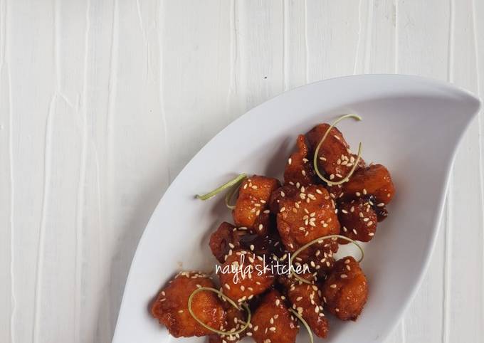 Resep Yangnyeom Tongdak/ Ayam Pedas Manis, Sempurna