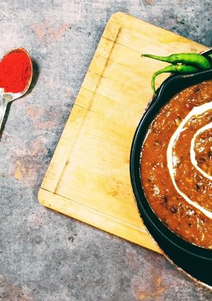 A picture of Dal makhani.