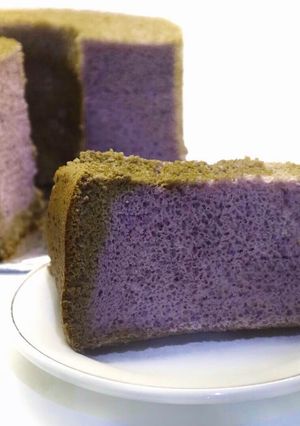 Foto resep Taro Chiffon Cake