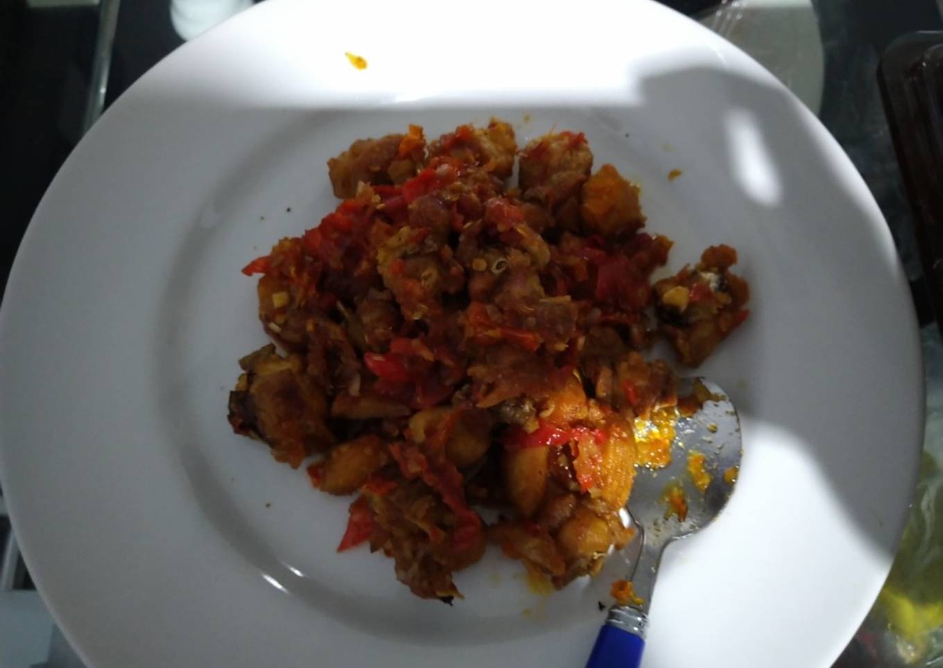 Ayam sambal bawang