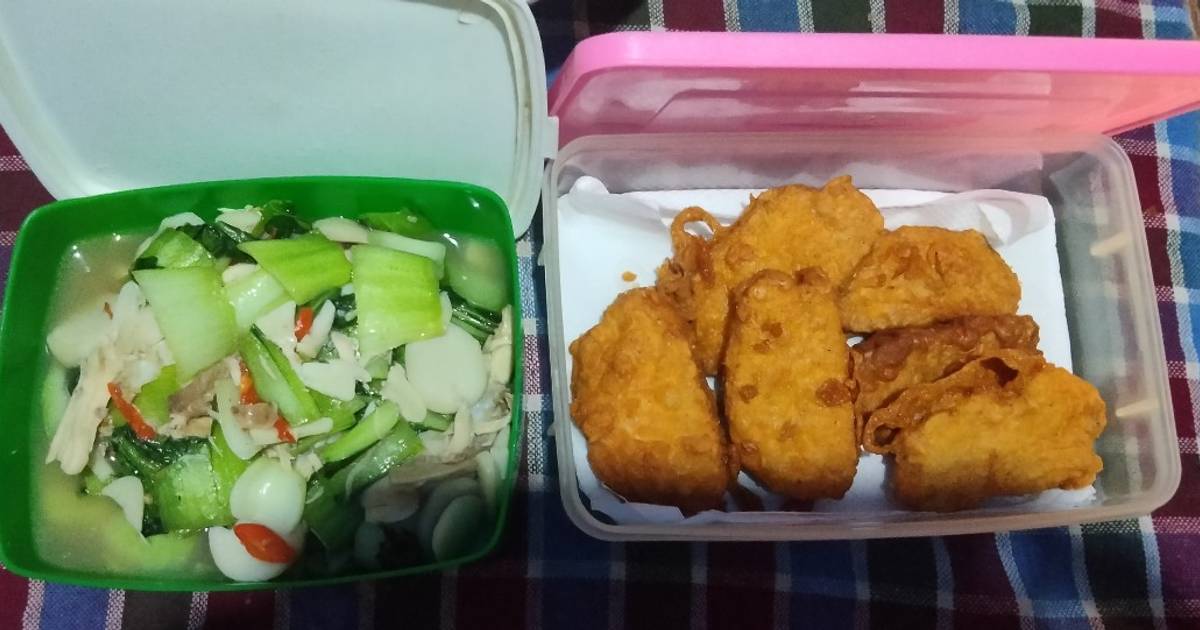 Resep Tumis Udang, Tempe dan Pakcoy oleh cookingwithmrs.Layra