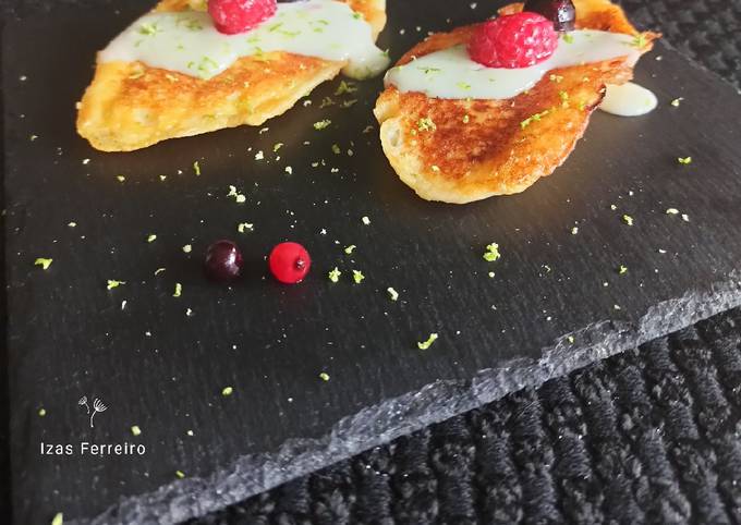 Torrijas De Mini Croissant Con Crema De Lima Y Toque De Jengibre Receta