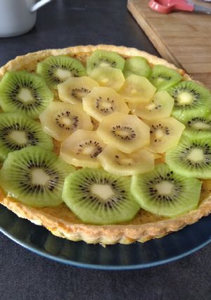 Une photo de Tarte au kiwi