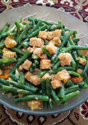 Foto resep Oseng Tempe Kacang Panjang