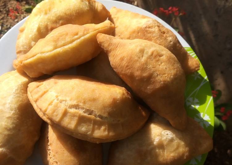 Easiest Way to Cook Yummy Fried meatpie This is Secret Recipe  From My Kitchen !!