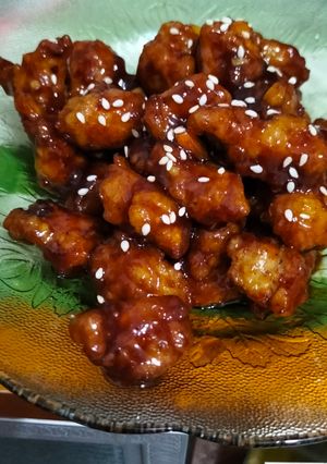 Foto resep Ayam pop saus manis pedas