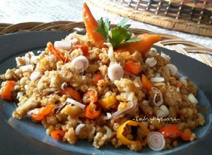 Foto resep Sambal Tumis Oncom Sereh Lada
