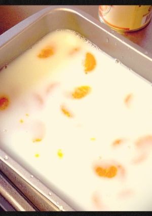 A picture of Irresistible Spoonfuls ♫ Easy Milk Agar Dessert.