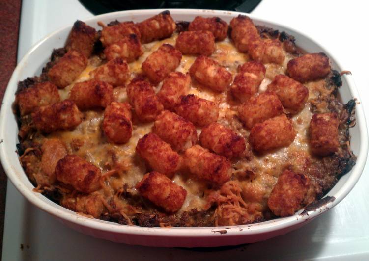 Recipe of Ultimate tater tot casserole