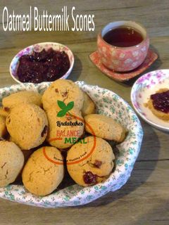 Hình của món Oatmeal Buttermilk Scones.
