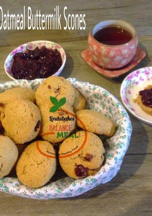 Hình của món Oatmeal Buttermilk Scones.
