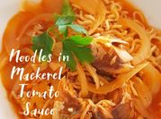 A picture of mackerel in tomato sauce